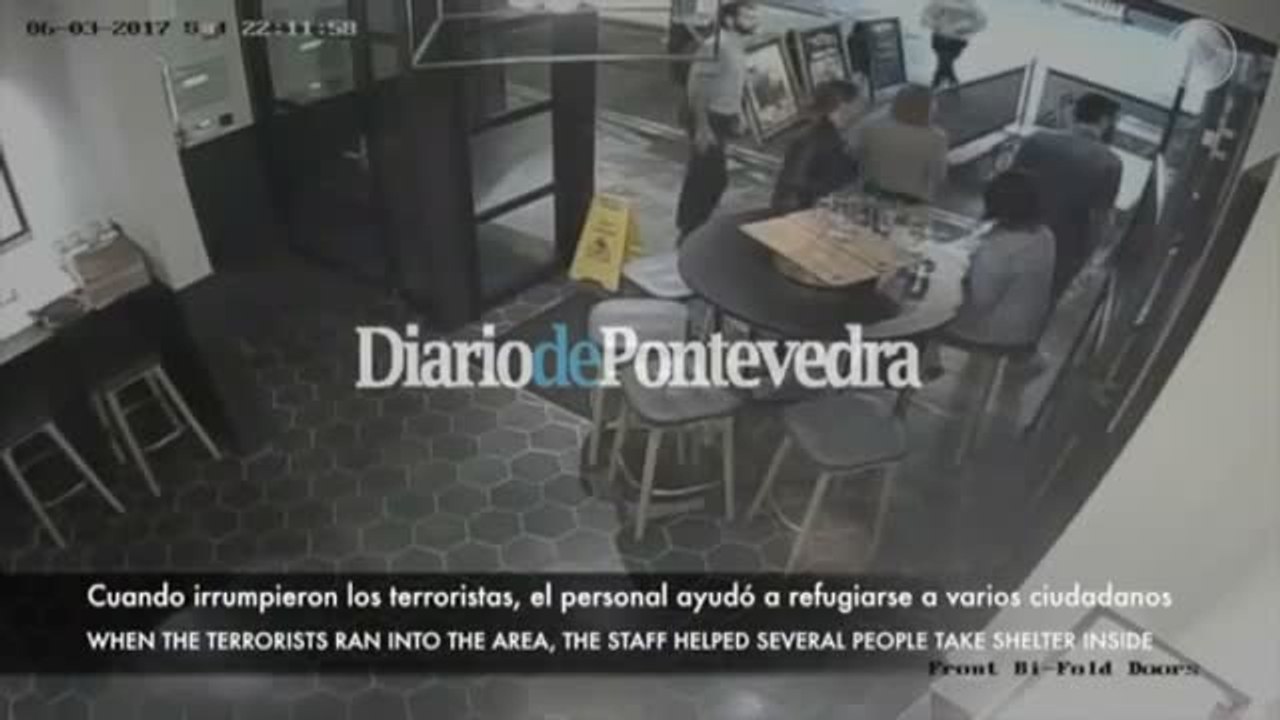Un pontevedrés evitó que la tragedia del London Bridge fuese peor refugiando a varias personas en su local
