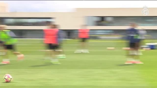 El Real Madrid prepara el próximo partido ante el Sevilla