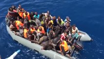 Salvamento Marítimo y la Guardia Civil rescatan a 173 inmigrantes a bordo de cuatro pateras