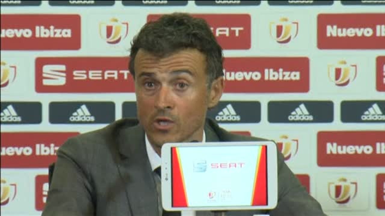 Luis Enrique se despide de la familia culé: "Tristeza en absoluto, alegría total"
