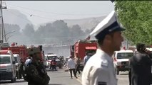 Alrededor de 90 muertos en un atentado en el barrio diplomático de Kabul