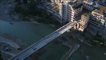 Demolen satisfactoriamente el puente de Wuxi en China