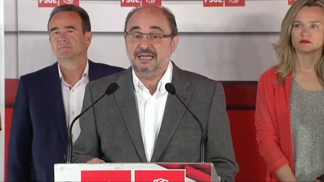 Lambán: Pedro Sánchez cuenta con mi total y absoluta lealtad