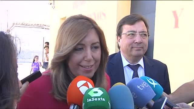 Susana Díaz: Mañana será un día grande para el PSOE y para España