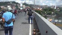 Nuevas protestas en Caracas contra el presidente Maduro