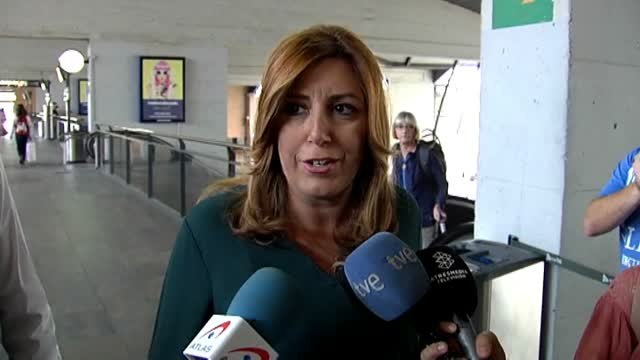 Susana Díaz: Ahora lo que hay que hacer es apoyar a Pedro y arrimar el hombro