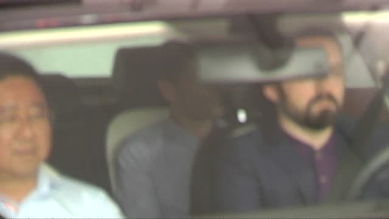 Marcelino, nuevo entrenador del Valencia CF, se reúne con los dirigentes en las oficinas del club