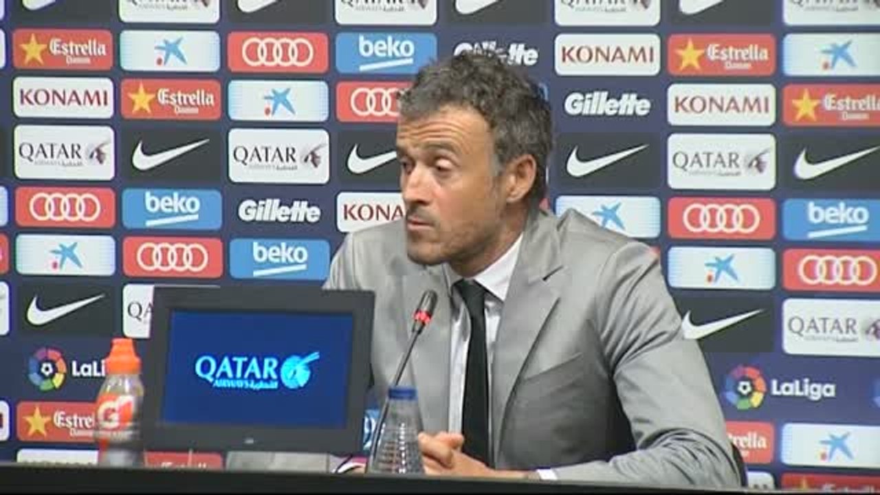 Luis Enrique: "No hemos sido lo suficientemente regulares y eso lo hemos pagado"