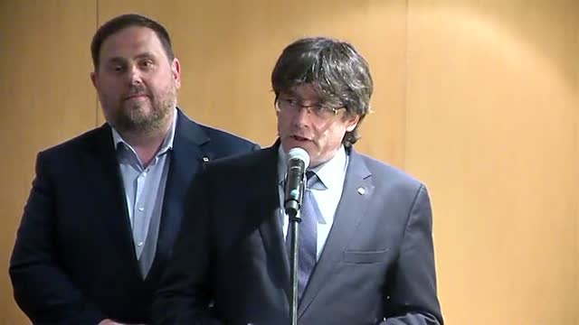 Puigdemont: Celebramos que el Gobierno español reconozca la posibilidad de la celebración de un referéndum en Cataluña