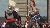Solemne relevo de la Guardia en el Palacio Real