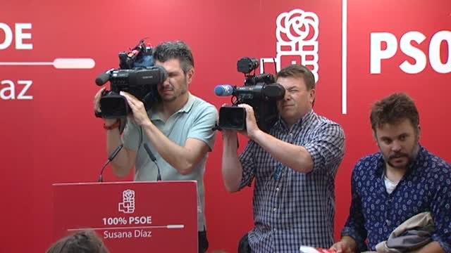 Los candidatos del PSOE continúan con su gira en busca del apoyo de la militancia