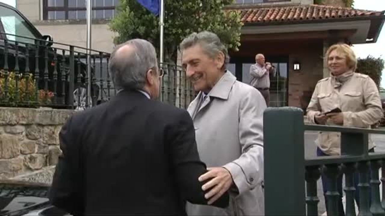 Las directivas del Celta y Real Madrid celebran la tradicional comida previa al encuentro