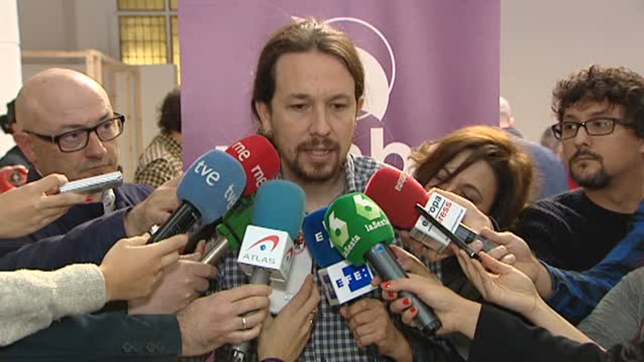 Iglesias: "Para nosotros es una obligación ética presentar una moción de censura"