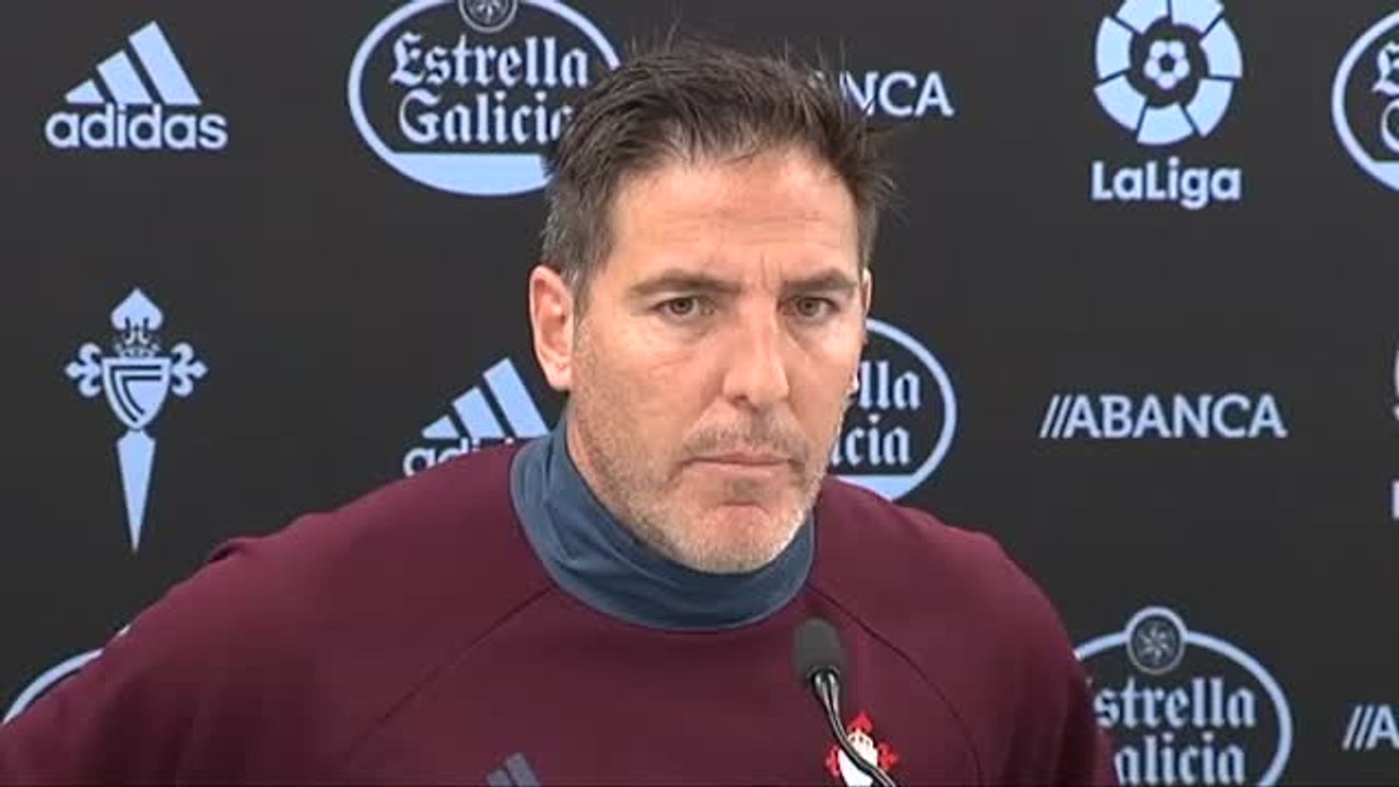 Berizzo: "El partido contra el Madrid es de una importancia enorme para nosotros"