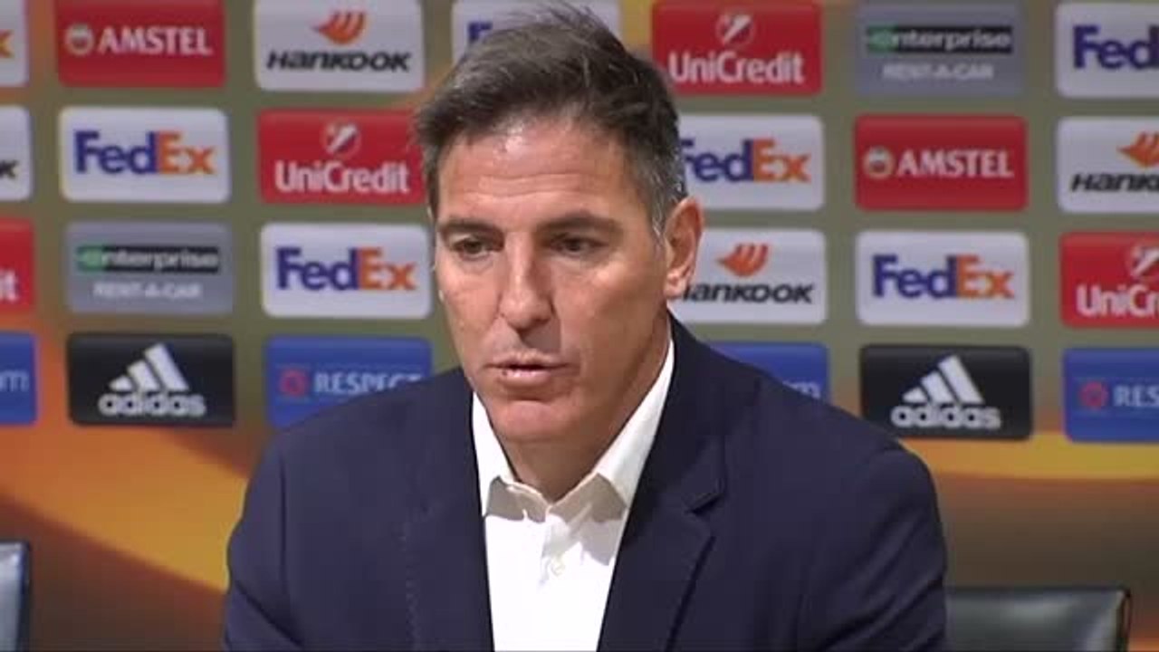 Berizzo: "Tenemos que sentirnos orgullosos"