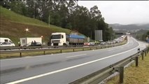 Largas colas de tráfico para entrar a Portugal por la visita del Papa