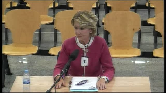 Aguire insiste en que ella destapó la Gürtel