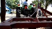 Same Deutz Fahr 50 hp Tractor | Five Tine Cultivator for Sugarcane farming field |