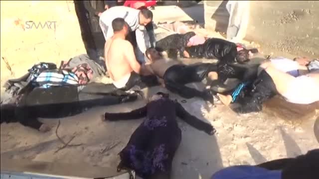 Un ataque químico mata al menos a 67 personas en Siria
