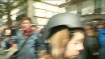 Disturbios durante la manifestación del 1 de mayo en París