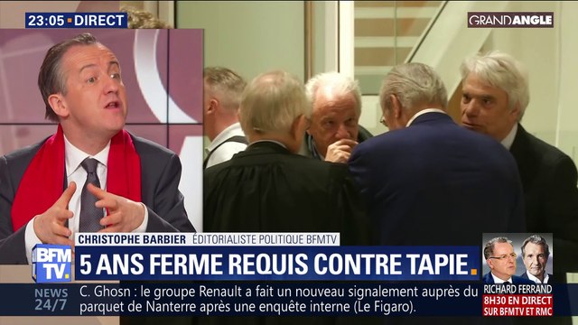 Arbitrage controversé: cinq de prison ferme requis contre Bernard Tapie (3/3)