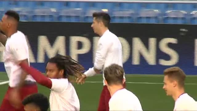 El Bayern de Múnich ya pisa el césped del Bernabéu