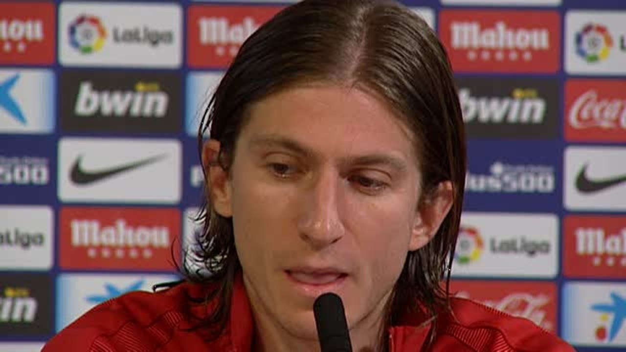 Filipe Luis: "Estamos seguros que Griezmann se va a quedar"
