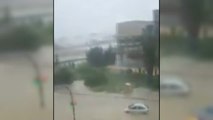 Huelva inundada por las lluvias torrenciales