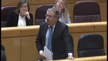 Zoido defiende a su secretario de Estado de Seguridad en el Senado