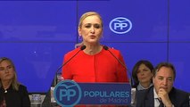 Cifuentes advierte que en su Gobierno 