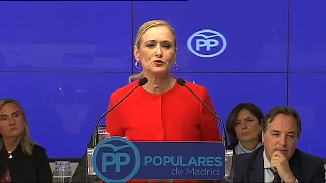 Cifuentes advierte que en su Gobierno no tienen cabida los corruptos