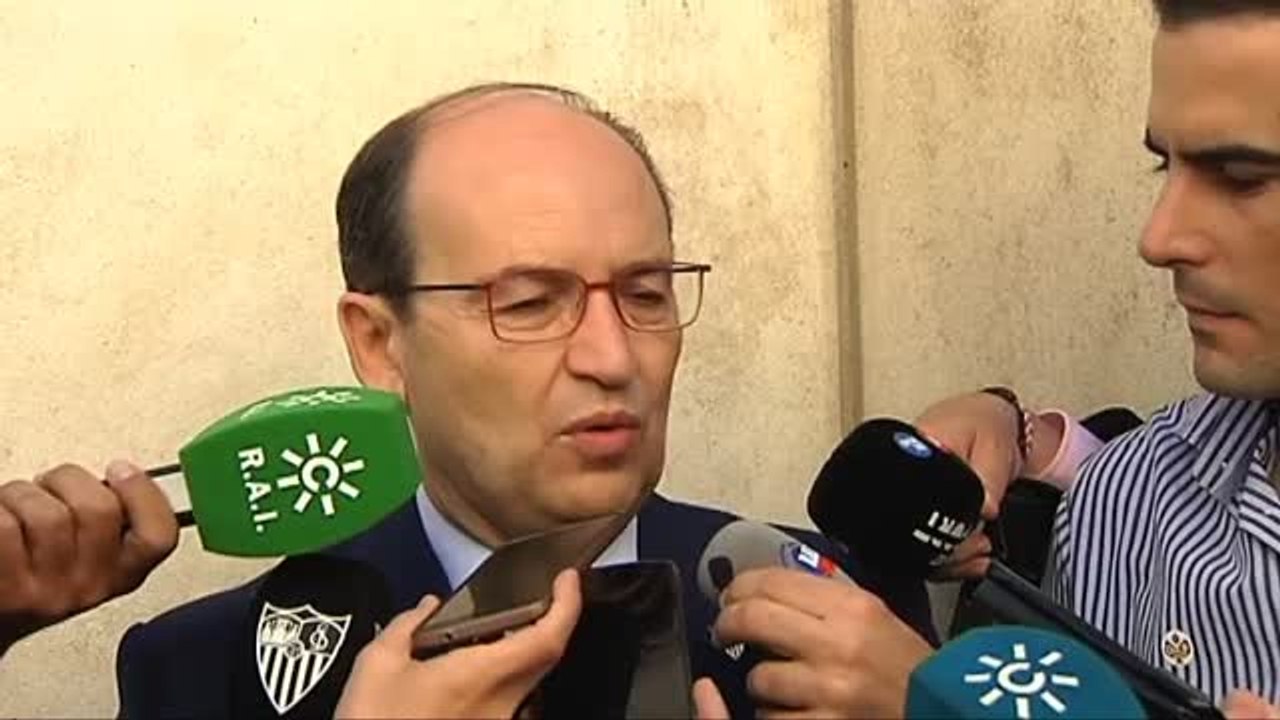 José Castro, presidente del Sevilla: "No tengo constancia de que AFA venga a hablar con nosotros por el entrenador"