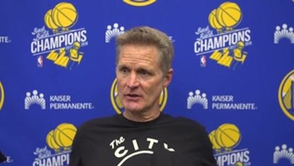 Warriors Talk: Steve Kerr - 4/1/19