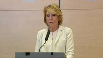 Esperanza Aguirre dimite como concejal del Ayuntamiento de Madrid