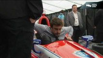 Fernando Alonso realiza su primera toma de contacto con la Indy Car