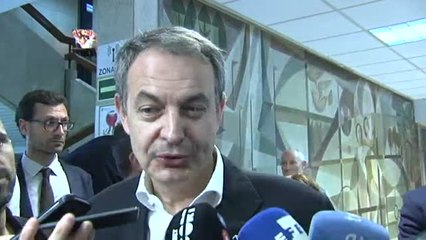 Zapatero: "Está difícil que el Barça gane la Liga"