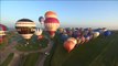 Un centenar de globos aerostáticos cruza el Canal de la Mancha