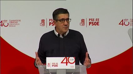 Descargar video: Patxi López: 