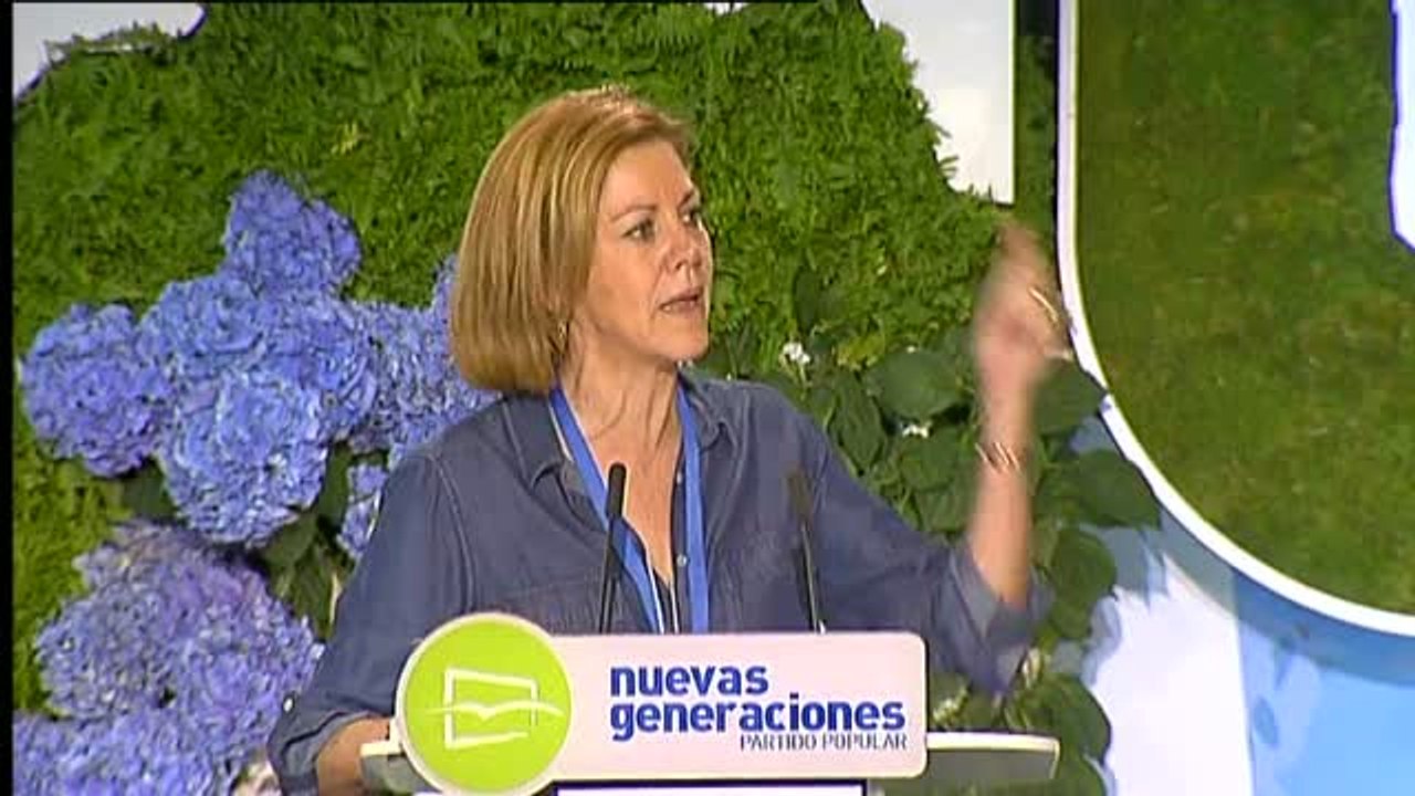 Cospedal: "Los primeros ofendidos somos nosotros"