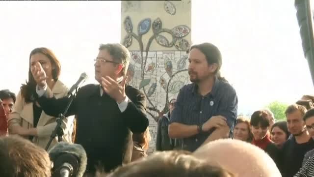 Iglesias: Europa necesita un presidente como Jean-Luc Mélenchon