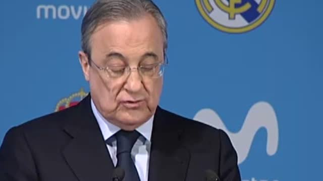 Florentino Pérez: En el Real Madrid sólo importan los valores deportivos