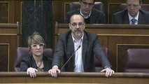Los diputados nacionalistas y de Podemos abandonan el hemiciclo