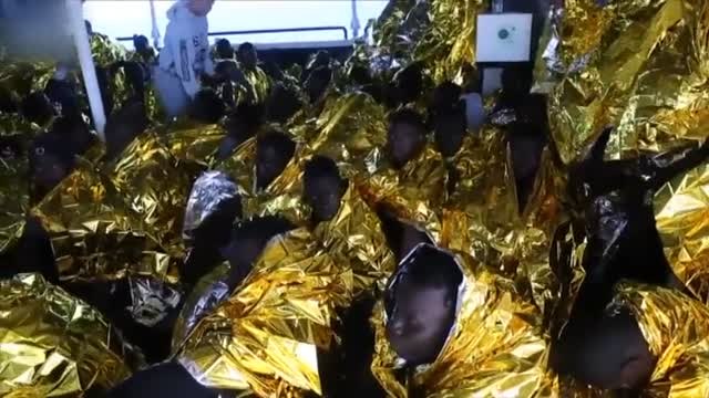 8.500 personas rescatadas en el Mediterráneo en los últimos tres días