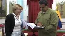 Maduro se reúne con la Fiscal Luisa Ortega en Miraflores