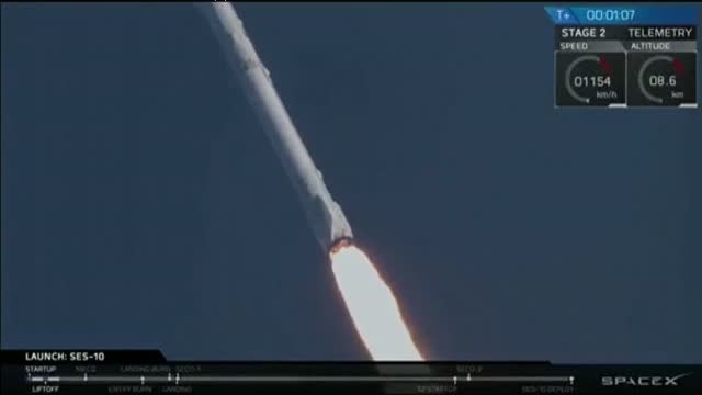 Se pone en órbita por primera vez un satélite ya utilizado