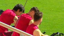 El Atlético ya piensa en el Osasuna