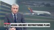 CEO of Asiana Airlines announces plans to drop routes and flights amid mounting debts