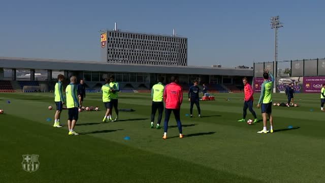 Luis Enrique recurre al filiar para preparar el partido contra el Málaga