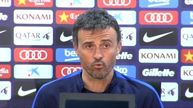 Luis Enrique: Es el momento de ver en totalidad a la plantilla que tengo