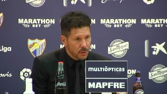 Simeone: Muy contento de las respuestas a las dificultades